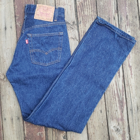 Levi's | Jeans | Vtg Levis 5 Dark Blue Jeans W30 X L34 | Poshmark